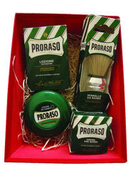 4 Piece Proraso Shaving Gift Set for Men from Florence