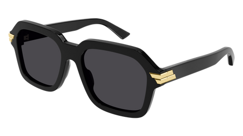 Bottega Veneta Sunglasses 56mm Black