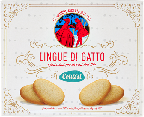 Lingue di Gatto – Italian Cat Tongue Cookies 130g