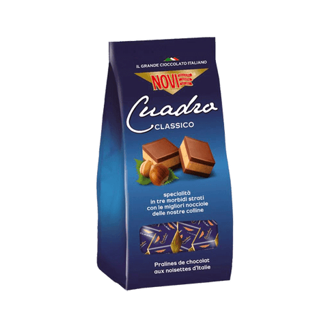 Novi Cuadro Chocolates with Hazelnut Cream Bag 150g (5.3 oz.)