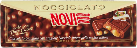 Novi Nocciolato Milk chocolate with Whole Hazelnuts 230g