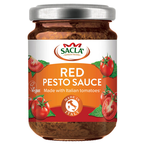 Sacla Red Pesto 135g jar