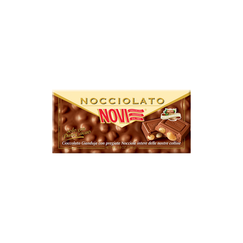 Novi Nocciolato Milk chocolate with Whole Hazelnuts 130g