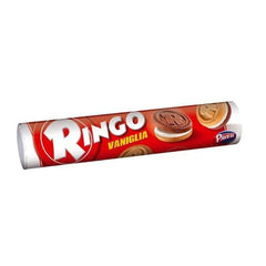 Ringo Biscotti Farciti con Crema alla Vaniglia Vanilla Biscuits in tube (165g)