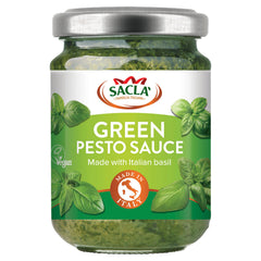 Sacla' Classic Basil Pesto 135g jar