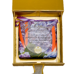 Nesti Dante 'Gli Officinali' Hydrangea & Rhubarb Soap 200g (Gold Box)