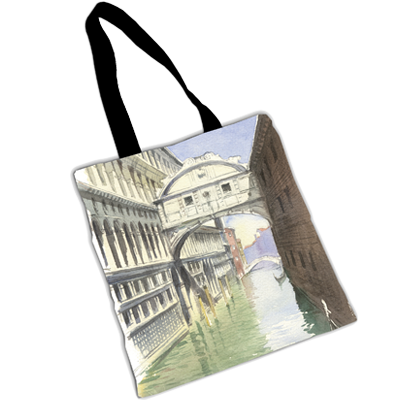 TENDERINI "BRIDGE OF SIGHS" SHOPPER