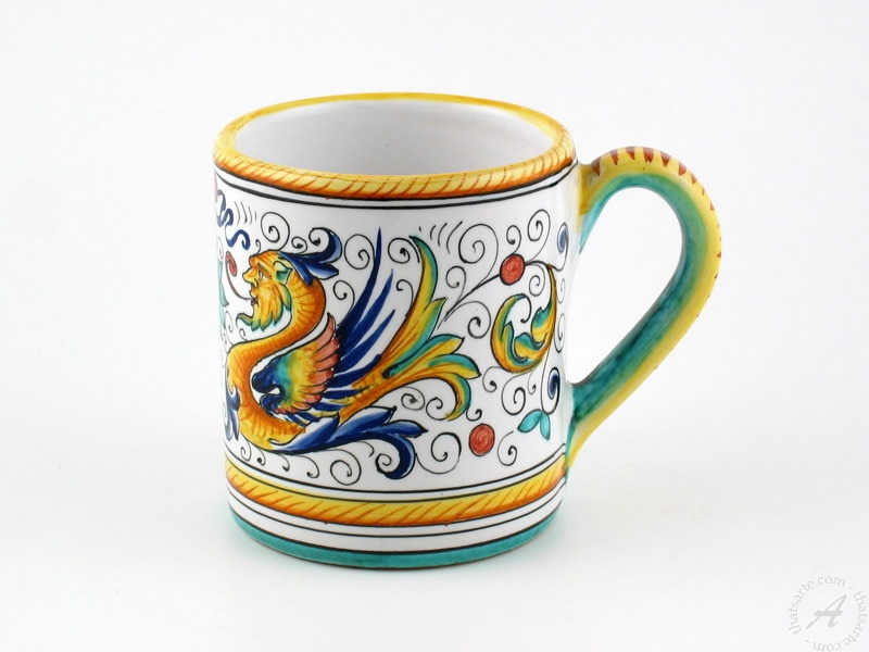 Italian ceramic coffee cups