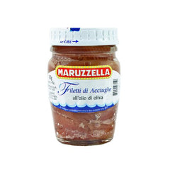 Maruzzella Anchovy Fillets in Olive Oil 80g jar