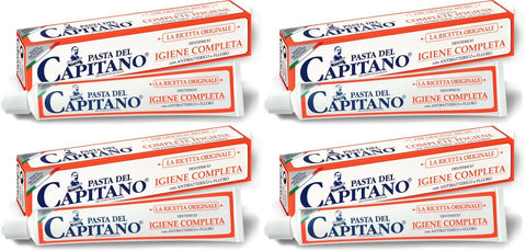 Pasta del Capitano 'Complete' Toothpaste (4 x 100ml)