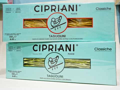 Cipriani Tagliolini Duo (White & Green with Spinach) Two 250g boxes