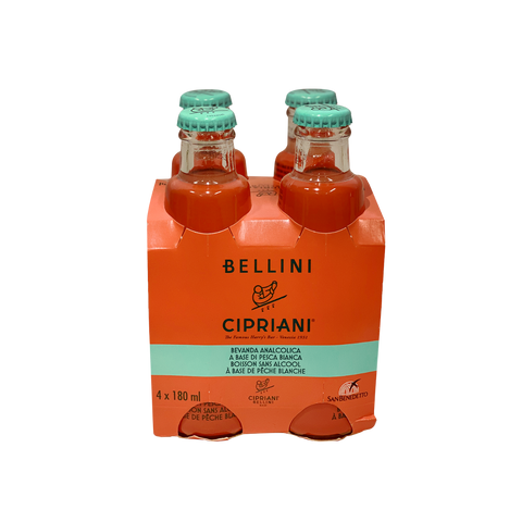 Alcohol-free Bellini Cipriani - 4 pack - 4x180ml