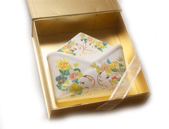 Envelope 'Faces & Flowers' / Hand Painted Ceramic by Margherita Rossetto