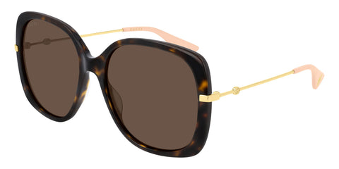 GUCCI Women's Gold Gucci Sunglasses 58mm