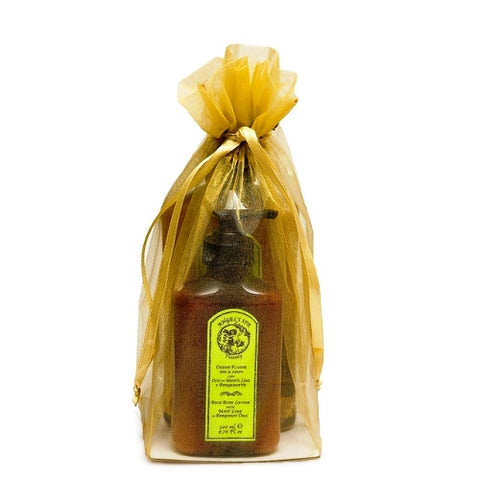 Mint Lime & Bergamot Oils Bath Foam & Body Cream Gift Set