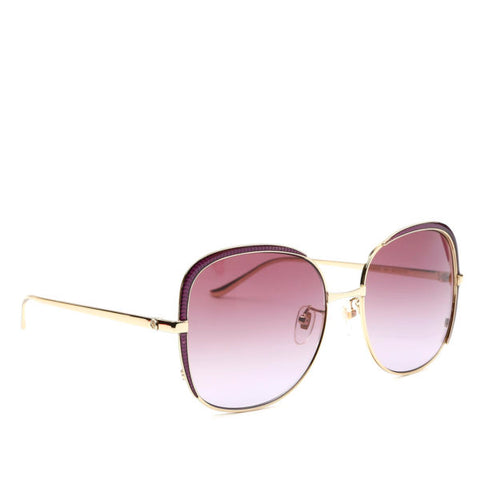 GUCCI Women's Gold/Pink Gucci Sunglasses 58mm