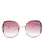 GUCCI Women's Gold/Pink Gucci Sunglasses 58mm