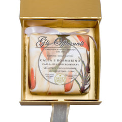 Nesti Dante 'Gli Officinali' Water Arum & Rosemary Soap 200g (Gold Box)