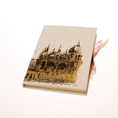 Tenderini 'Views of Venice: St. Mark Basilica' Notebook (Large)