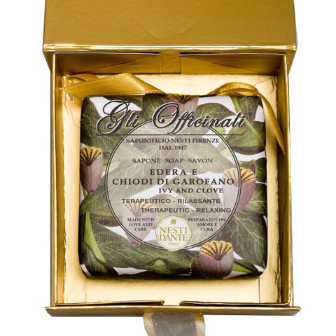 Nesti Dante 'Gli Officinali' Ivy & Clove Soap 200g (Gold Box)