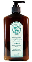 Bath & Shower Foam with Ginger Sage & Rosemary Oils