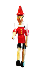 Pinocchio Wooden Puppet cm 24