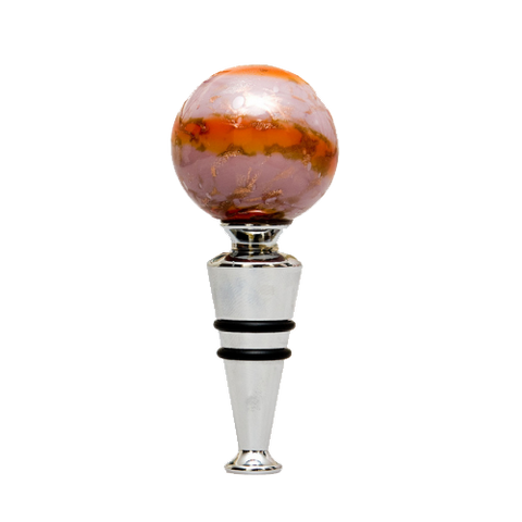 Murano Glass Wine Stopper 'Venetian Dawn'